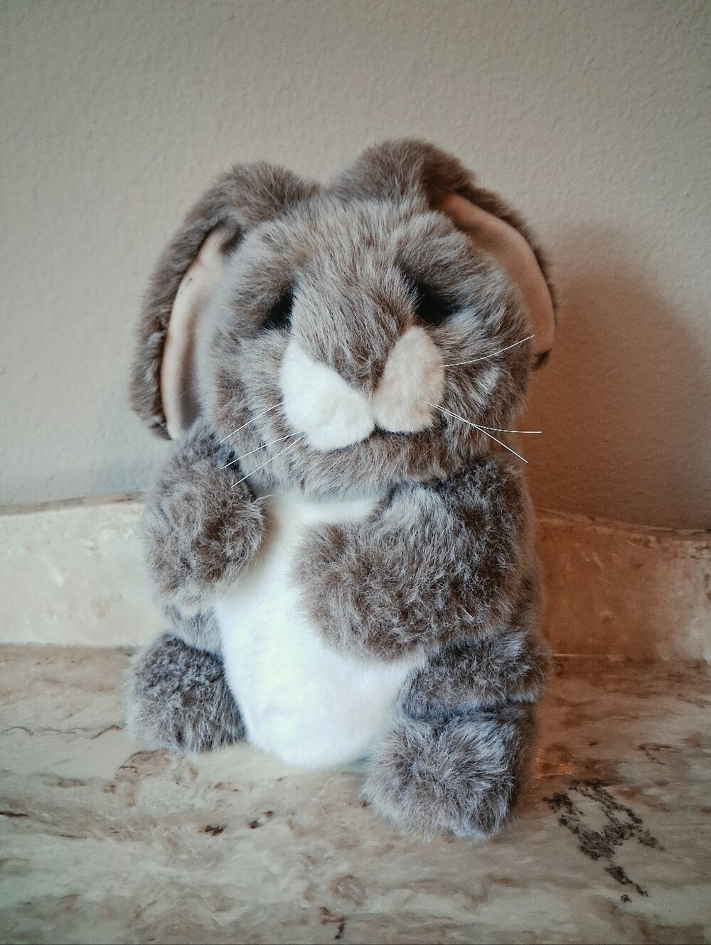 NWT VTG Lou Rankin Little Friends Dakin 14 Plush Rabbit Applause Brown Bunny